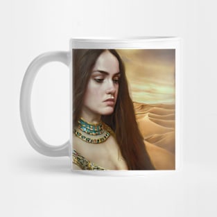 Portrait of desert beauty Mug